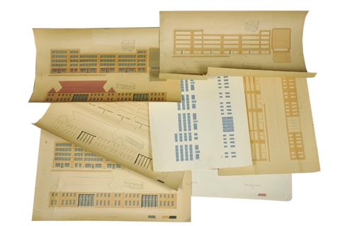 Entwurfsstudie "Gebäudebogen" (um 1952)