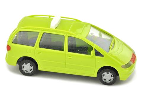 VW Touran, gelbgrün