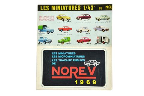 Norev - Preisliste 1969