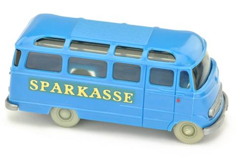 Sparkasse/A - Mercedes L 319 Bus, himmelblau
