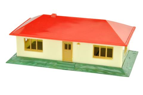 Landhaus ohne Einrichtung (Dach misch-rot)