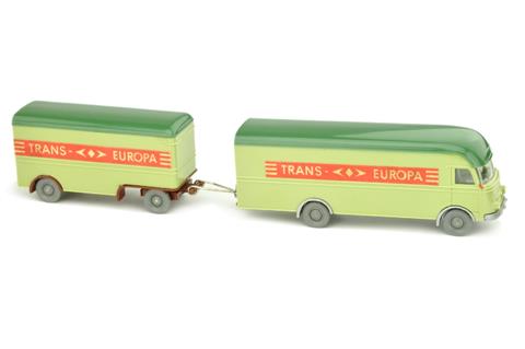 Kofferzug MB 312 Trans Europa, lindgrün
