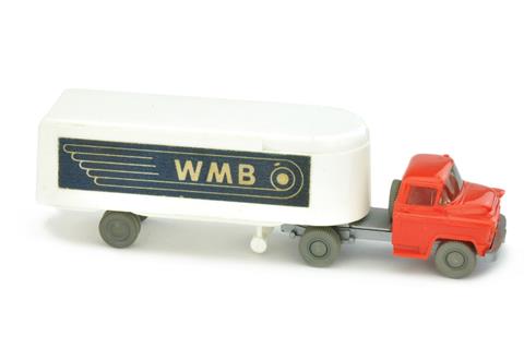 Sattelzug Chevrolet WMB (rechteckig), weiß