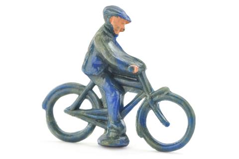 Radfahrer (männlich), misch-blau
