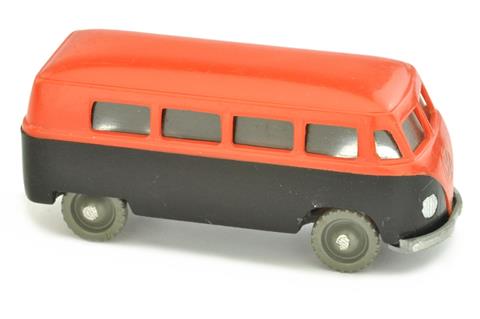 SIKU - (V 16) VW Bus, orangerot/schwarz