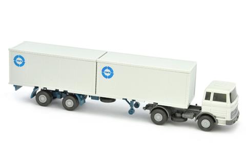 IWT/1A - Glattwand-Container-Sattelzug MB 1620
