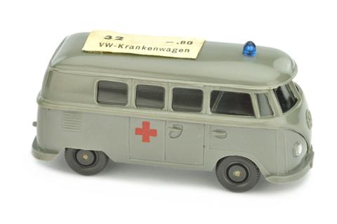 VW T1 Bus Rotkreuz, betongrau (mit OPS)