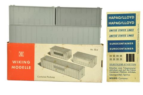 Container-Packung (Typ 2)