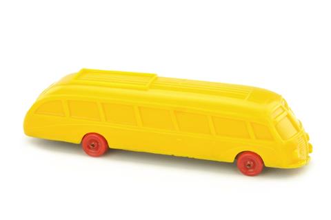 Stromlinienbus (Typ 2), gelb (Räder rot)