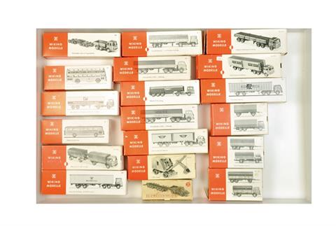 Konvolut 19 leere Originalkartons der 50er/70er Jahre