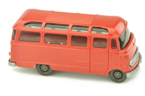 MB L 319 Bus, rot/silbern