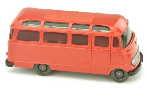 MB L 319 Bus, rot/schwarz