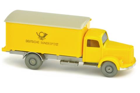 Postwagen MB 3500, gelb/silbern