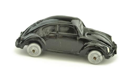 VW Käfer (Typ 1), schwarz (Räder silbern)