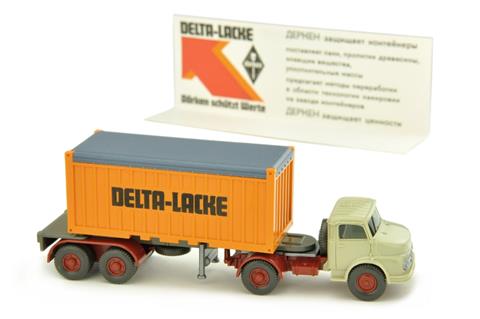 Delta Lacke - Container-LKW MB 1413 (in OVP)