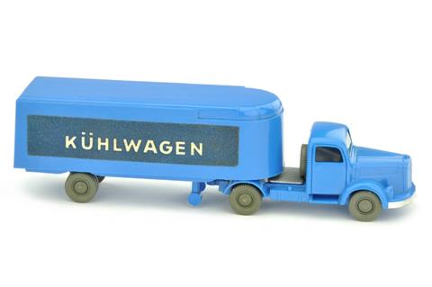 Sattelzug MB 3500 Kühlwagen, himmelblau