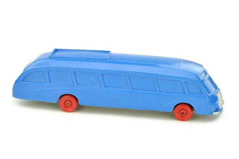 Stromlinienbus (Typ 2), himmelblau (Räder rot)