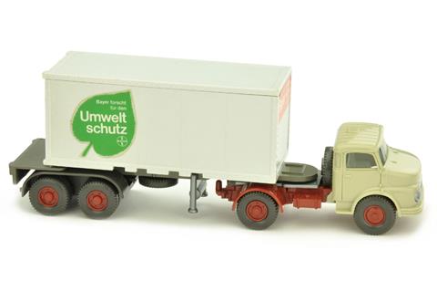 Bayer - Container-Sattelzug MB 1413
