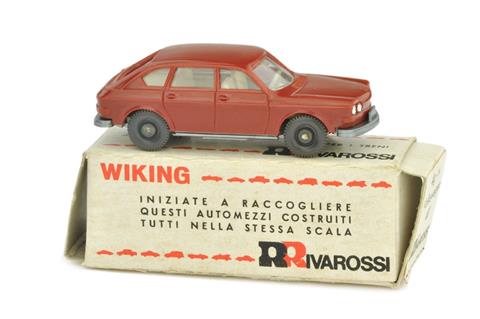 VW 411, weinrot (im Rivarossi-Ork)