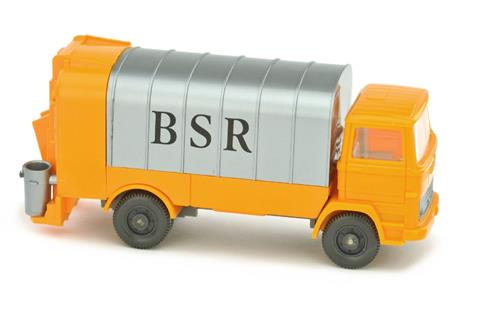 Müllwagen MB 1317 BSR, "glasiges" h'orangegelb