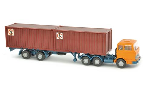MB 2223 Stahlcontainer ICS (Container braunrot)