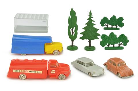 Lego - Konvolut 4+5 Fahrzeuge der 1960er Jahre