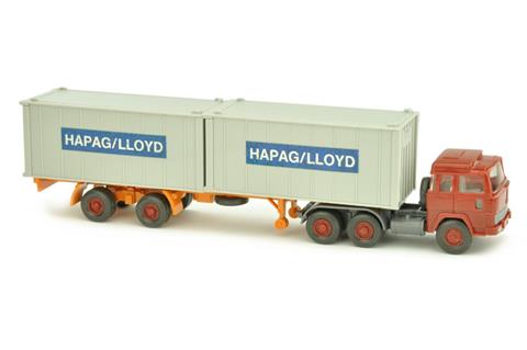 Hapag-Lloyd/4 - Container-Sattelzug Magirus 235