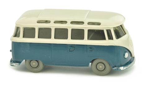 VW T1 Sambabus, braunweiß/d'-azurblau