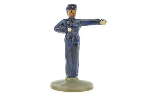 Polizist (Typ D), enzianblau