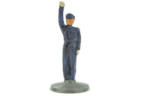 Polizist (Form E), enzianblau