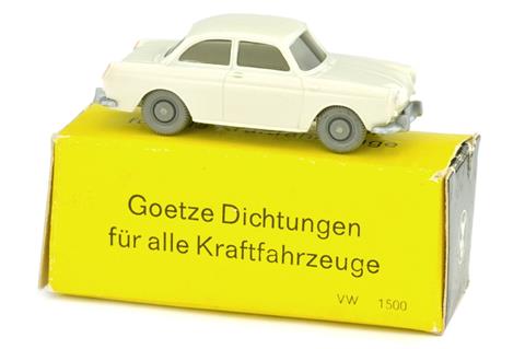 Goetze - VW 1500 Stufenheck, perlweiß (im Ork)