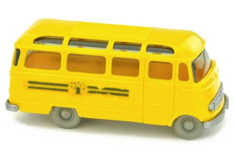 MB L 319 Bus Baumsymbol (Abziehbild anthrazit)