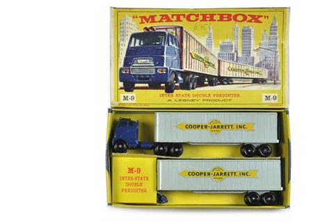 Matchbox - (M-9) Inter-State Duoble Freighter