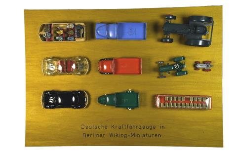 Ausstellungstafel "Deutsche Kraftfahrzeuge"