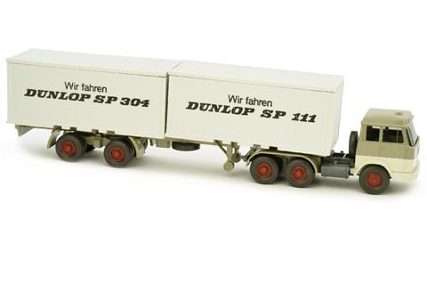 Dunlop/1 - Container-Sattelzug Hanomag-Henschel