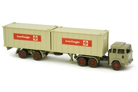 Inter Freight/1A - Container-Sattelzug Magirus 235D