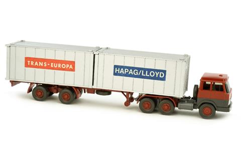 Container-Sattelzug Hanomag-Henschel