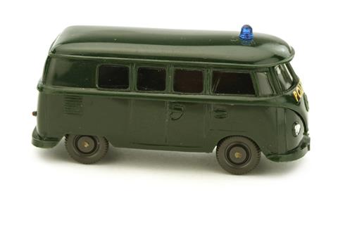 Polizeiwagen VW T1, tannengrün