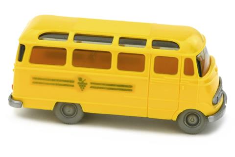 MB L 319 Bus Weinsymbol (Abziehbild anthrazit)