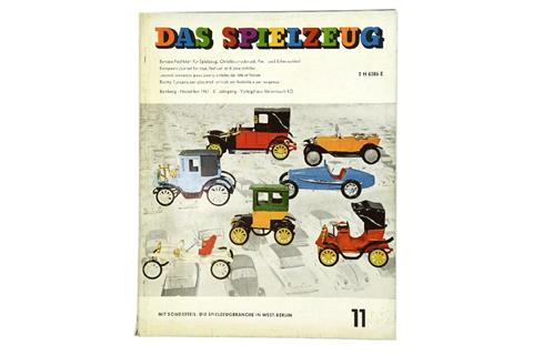 Fachzeitschrift "Das Spielzeug" Ausgabe 11/1961