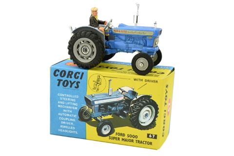 Corgi Toys - (67) Ford 5000 Tractor (im Ork)