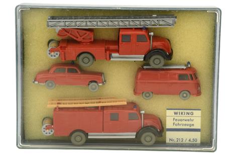 Geschenkpackung Feuerwehr (um 1964)