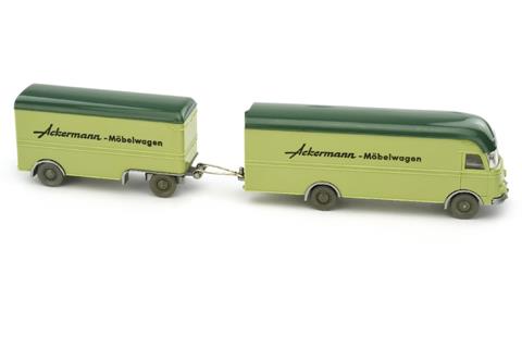 Ackermann/1B - MB 312, lindgrün/graugrün/silbern