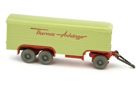 Thermos-Anhänger, lindgrün/rot