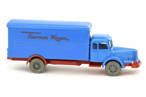 Thermos-Wagen Krupp-Titan, himmelblau/rot