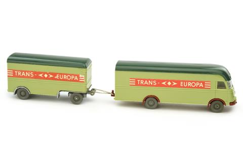 Möbelzug MB 312 Trans Europa, lindgrün