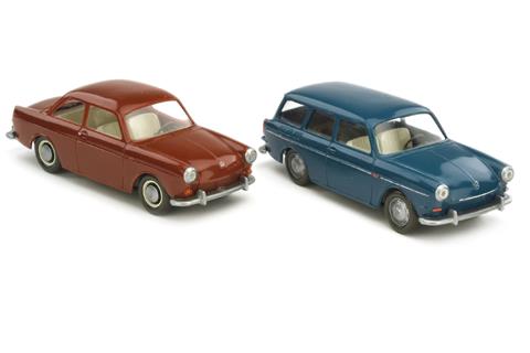 Konvolut 2 VW-PKW der 1960er Jahre (2.Wahl)