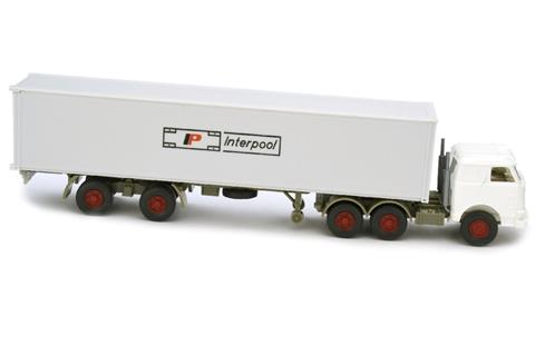 Interpool - Container-LKW US-Zugmaschine