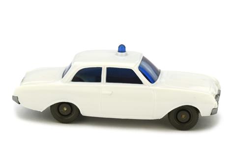 Polizeiwagen Ford Badewanne, weiß
