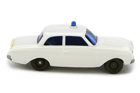 Polizeiwagen Ford Badewanne, altweiß